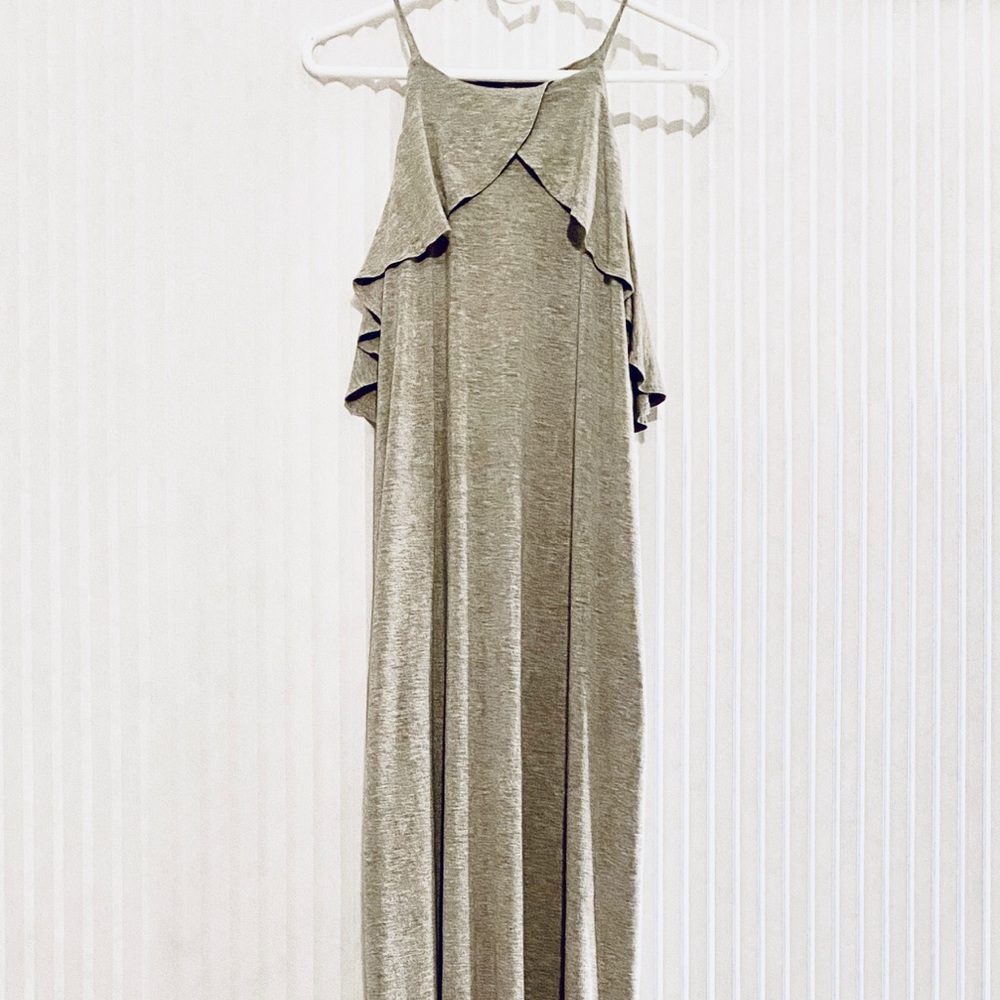 PinkBlush Maternity Dress Grey Size Large